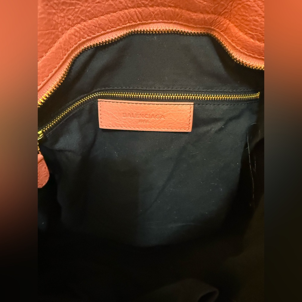 Balenciaga Rose Azalee City Bag with Gold Accents - Picture 15 of 16